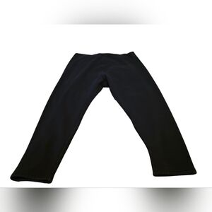 Zerdocean Black Fleece Lined Leggings Size 4X Plus EUC